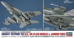 Hasegawa X72-13 35113 1/72 Ölçek Savaş Uçağı Silahları-VIII Plastik Model Kiti
