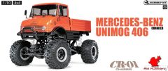 Tamiya 1/10 Mercedes Benz Unimog 406 Series U900 (CR-01) Crawler Chassis Kit (Demonte)