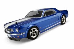 1966 FORD MUSTANG GT COUPE BODY (200mm) Boyasız Şeffaf Kaporta