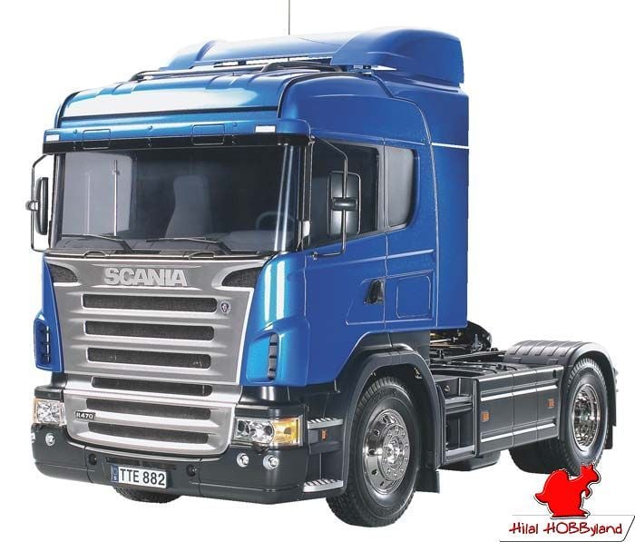 Tamiya 1/14 Scania R470 Highline Tractor Truck Kit (Demonte)