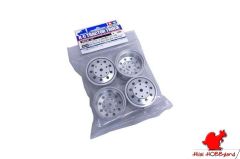 Tamiya Metal-Plated Rear Wheels (22mm Matt)