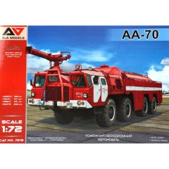 Modelsvit AAM7219 1/72 AA-70 Havaalanı İtfaiye Kamyonu Plastik Model Kiti