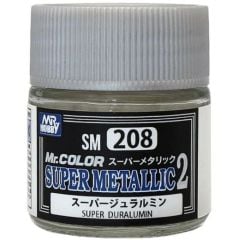 Gunze SM208 10 ml. Super Duralumin II, Mr.Color Metallic Colors Serisi Model Boyası