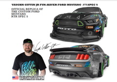 HPI 1/10 RS4 Sport3 Drift RTR Ford Mustang Vaughn Gittin Jr. Body