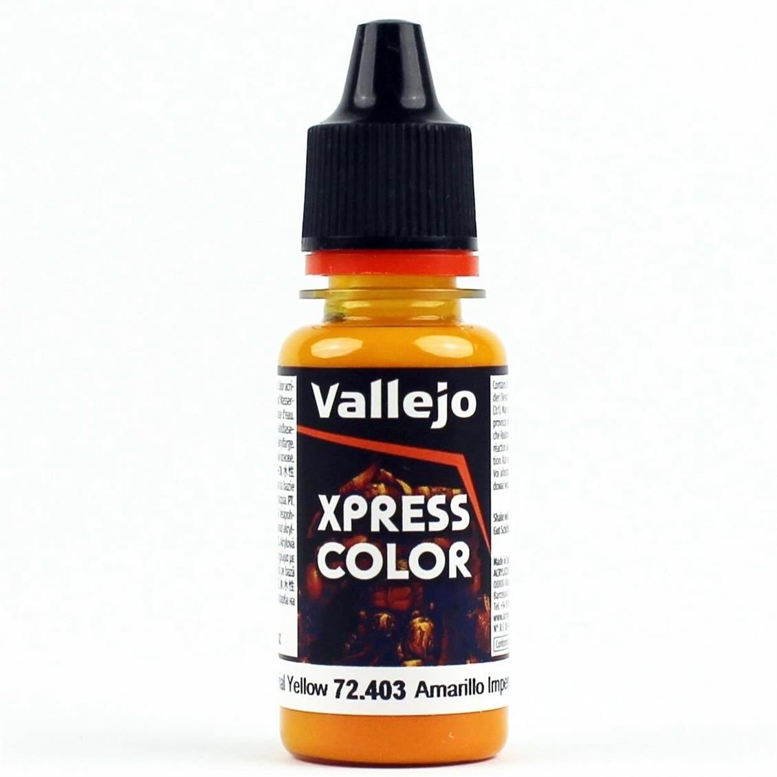 Vallejo 72403 18 ml. Imperial Yellow, Game Color Serisi Model Boyası