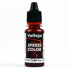 Vallejo 72407 18 ml. Velvet Red, Game Color Serisi Model Boyası
