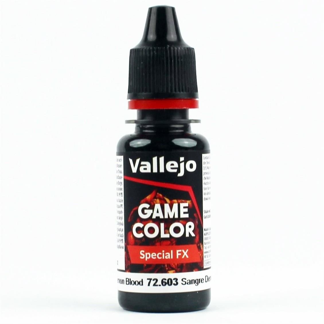Vallejo 72603 18 ml. Demon Blood, Game Color Serisi Model Boyası
