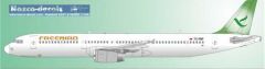 FRB005 1/144 FREEBİRD A-321 -YEŞİL KUYRUK DİZAYNI