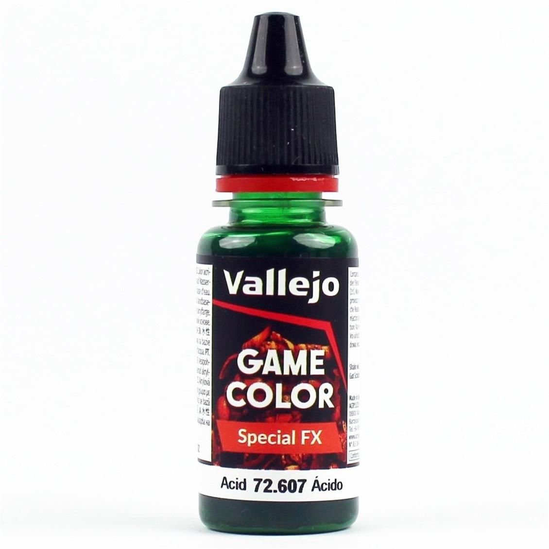 Vallejo 72607 18 ml. Acid, Game Color Serisi Model Boyası