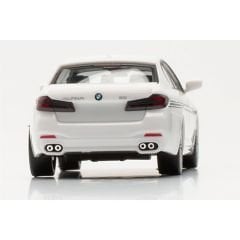 Herpa 421065 1/87 Ölçek BMW Alpina B5, Beyaz, Sergilemeye Hazır Model Araç