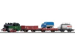 97907 1/87 Starter Set Steamloco & 3 goods cars, P