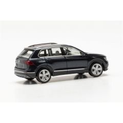 Herpa 038607-006 1/87 Ölçek VW Tiguan, Gece Mavisi Metalik, Sergilemeye Hazır Model Araç