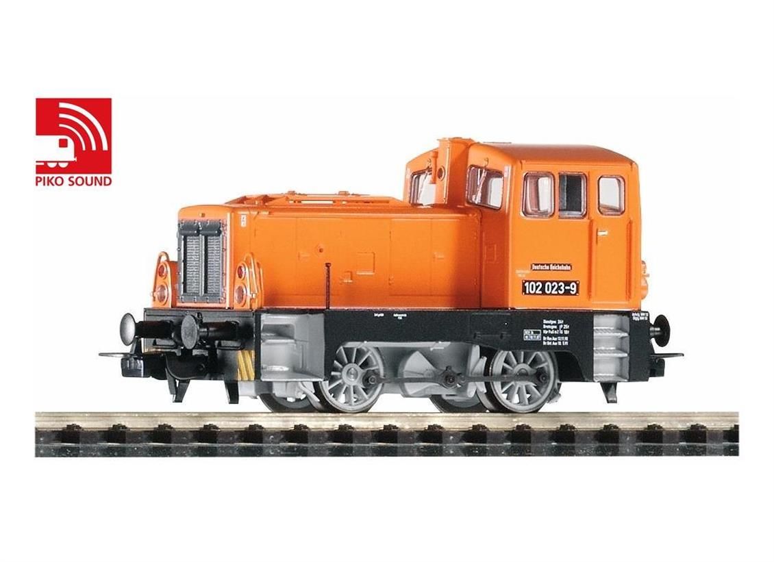 52544 1/87 BR 102 Diesel Switcher Orange DR IV Sou