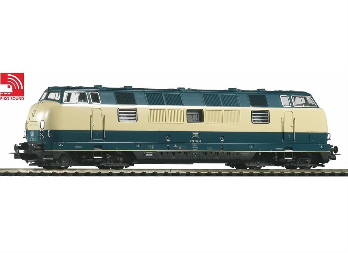 52604 1/87 BR 221 Diesel Blue/Beige DB IV Sound