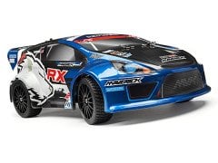 RALLY PAINTED BODY BLUE WITH DECALS (1/18 ION RX) BOYALI HAZIR KAPORTA