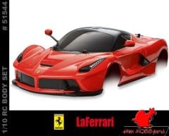 1/10 Tamiya La Ferrari 190 mm Boyasız Şeffaf Kaporta