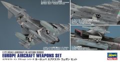 Hasegawa X72-15 35115 1/72 Ölçek Avrupa Savaş Uçağı Silahları Plastik Model Kiti