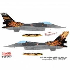 Babibi DBT01192 1/48 F-16C, Tigermeet 2010, Dekal Çıkartma