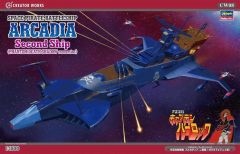 Hasegawa CW08 64508 1/1500 Ölçek Uzay Korsanı (Arcadia) Savaş Gemisi Bilim Kurgu Plastik Model Kiti