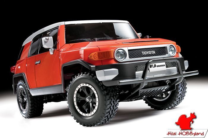 Tamiya 1/10 Toyota FJ Cruiser - Boyasız Şeffaf Kaporta