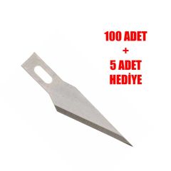 22611 ÇOK KESKIN BIÇAK UCU-KARBON ÇELİK-100 LÜ PAK