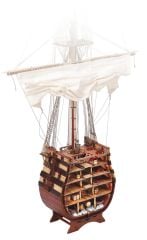 Occre 16800 1/90 Ölçek, Santisima Trinidad Enine Tekne Gövde Kesiti Ahşap Model Kiti
