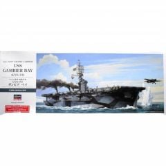 Hasegawa Z27 40027 1/350 Ölçek USS Gambier Bay (CVE-73) Escort Savaş Gemisi Plastik Model Kiti