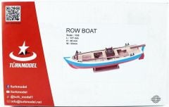 Türk Model 1/35 201 Balıkçı Teknesi, Demonte Ahşap Maketi