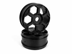 Hexcode Wheel Black for 1/8 Buggy (2pcs)