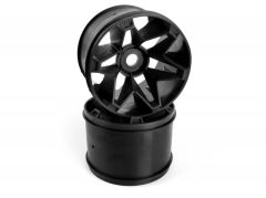 Havok Wheel Black (3.8inx71mm/2pcs) 17mm Hex Hub