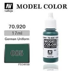 Vallejo 70920 17 ml. (85) German Uniform-Matt, Model Color Serisi Model Boyası