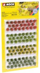 NOCH 7010 Grass Tufts XL “blossom” red, yellow, li
