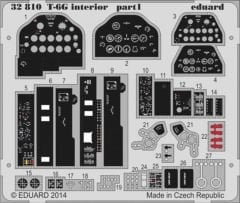 EDUARD 32810 1/32 T-6G interior S.A. FOR KITTY HAW