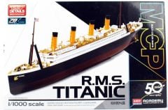 Academy 14217 1/1000 RMS Titanic Yolcu Gemisi Demonte Plastik Maketi