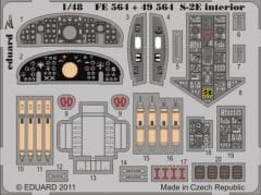 EDUARD 49564 1/48 S-2E interior S.A FOR KINETIC Ma
