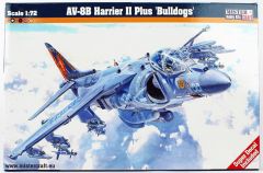 Mistercraft D053 1/72 AV-8B Harrier II Plus Bulldogs Savaş Uçağı Demonte Plastik Maketi