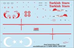 Babibi DBT01021 1/72 Transall C-160D, Türk Yıldızları, Dekal Çıkartma