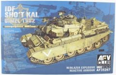 AFV Club AF35267 1/35 IDF SHOT Kal GIMEL 1982 Tankı Demonte Plastik Maketi