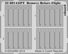 EDUARD 32807 1/32 Remove Before Flight FABRIC FOR