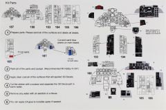 Babibi B3D-0004 1/32 F-4F Phantom II, Kokpit Detayları, 3 Boyutlu Dekal Çıkartma