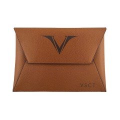 VSCT Deri A4 Büyük Zarf Çanta Kahverengi 230x332 mm