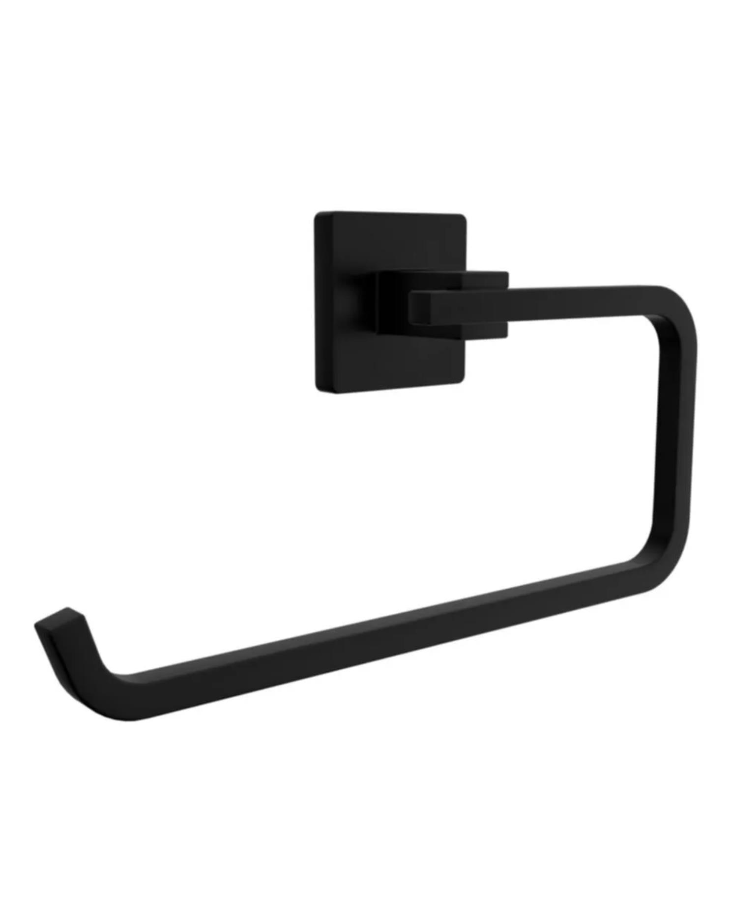 Dark Serisi Siyah Paslanmaz Duvara Monte Banyo Mutfak Solo Açık Kağıt Havluluk