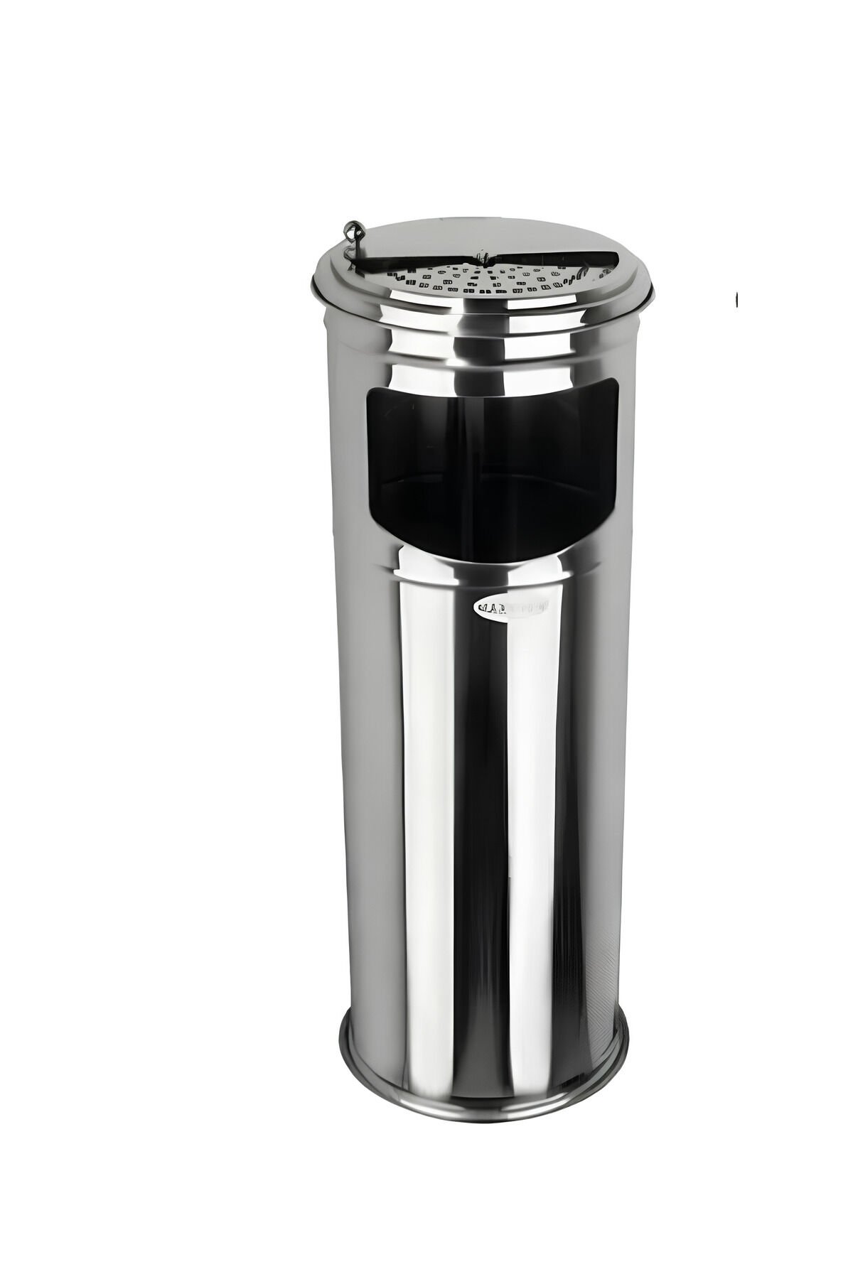 Paslanmaz Lüx Sürgülü Kolon Küllük Dış Mekan Sigaralık Ayaklı Küllük Çöp Kovası Kutusu