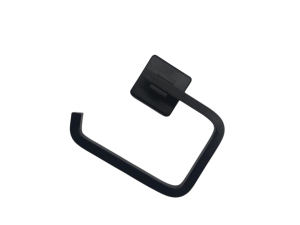 Dark Siyah Paslanmaz Duvara Monte Tuvalet Kağıtlığı,Havluluk,Askılı Set