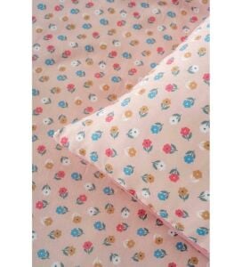 Çift Kişilik Nevresim Takımı Pamuklu Desenli Rossie 200x215 cm