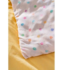 Çift Kişilik Nevresim Takımı Pamuklu Desenli Bonny 200x215 cm