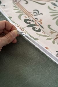 Çift Kişilik Nevresim Takımı Pamuklu Desenli Etnik Saray 200x215 cm