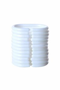 Banyo Perdesi 5026 1x180x200, Perde Borusu Askı Aparatı Köşe Boru Beyaz Hediyeli, Duş Perdesi Seti