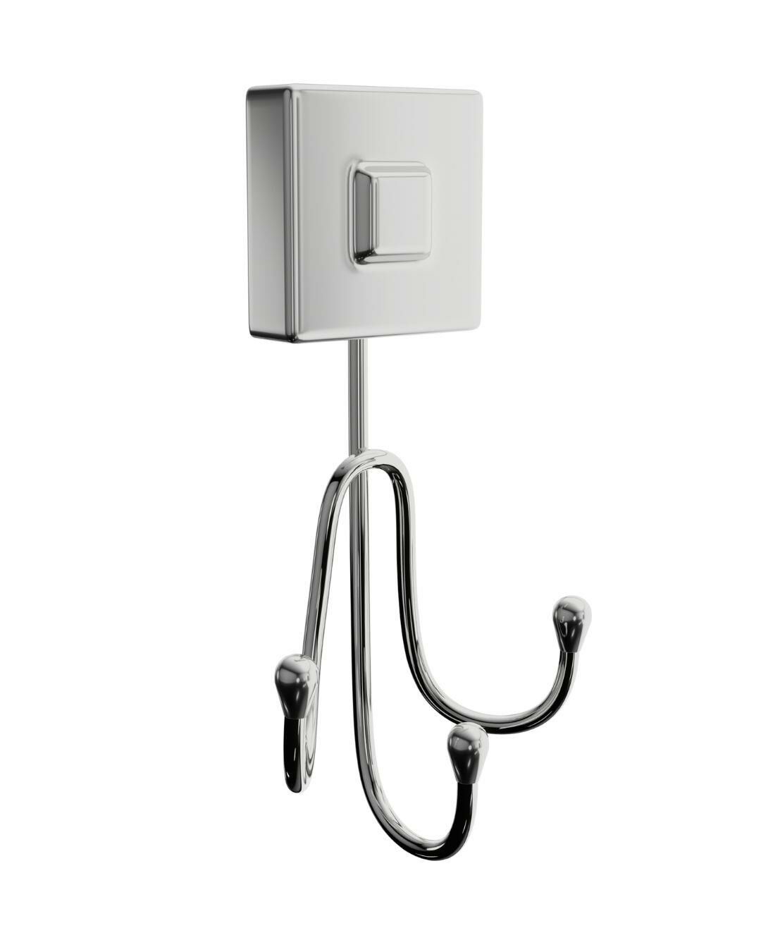 Zethome Yapışkanlı Bornoz Askısı Bornozluk 3'lü Banyo Boy Havlusu Bornoz Askılığı Yapışkanlı