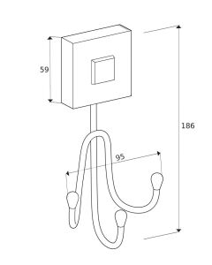 Zethome Yapışkanlı Bornoz Askısı Bornozluk 3'lü Banyo Boy Havlusu Bornoz Askılığı Yapışkanlı